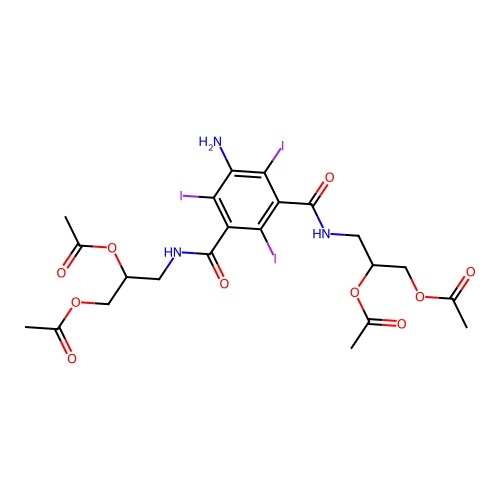 Iopromide Impurity 10 structure