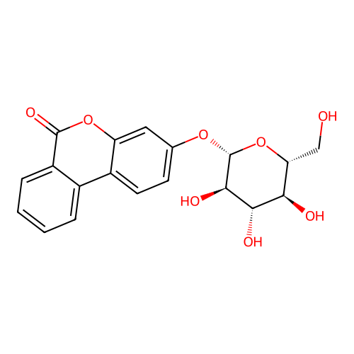 Urolithin B glucoside structure