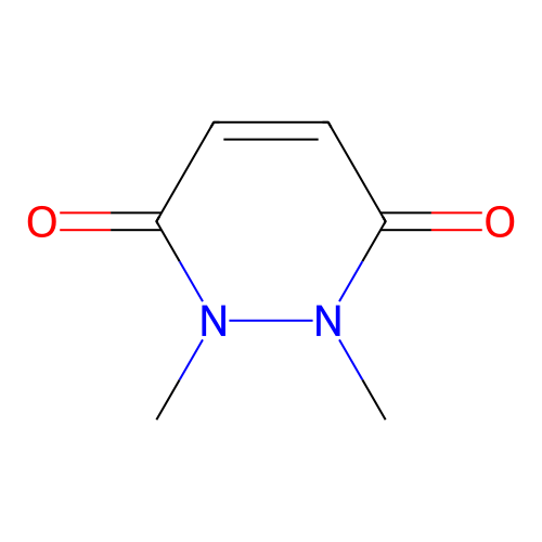 1,2-Dimethyl-1,2-dihydropyridazine-3,6-dione structure