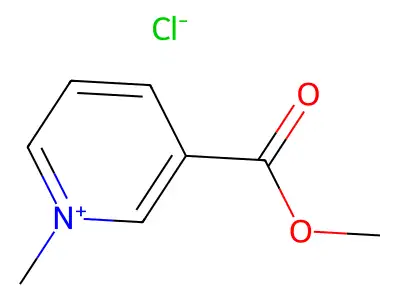 3-(Methoxycarbonyl)-1-methylpyridinium chloride structure