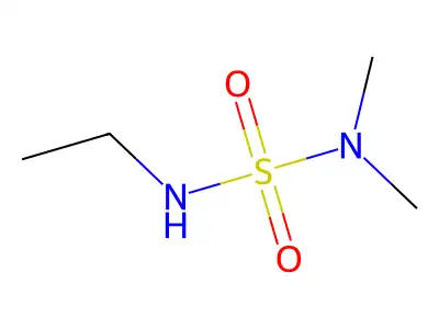 Dimethyl n-ethylsulfamide structure