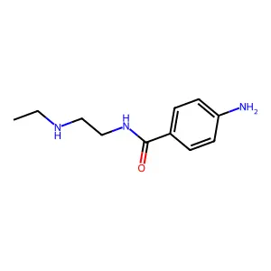 去乙基普鲁卡因胺 structure
