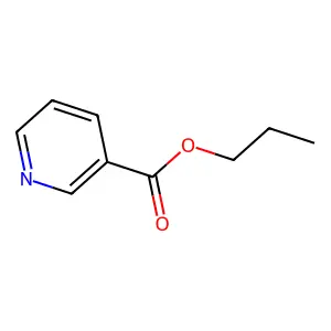 Propyl nicotinate structure