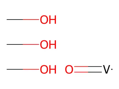Trimethoxyoxovanadium structure