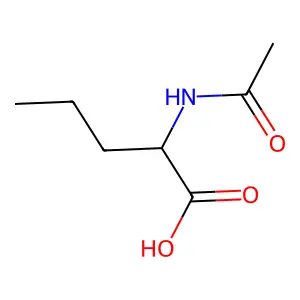 N-Acetyl-D-Norvaline structure
