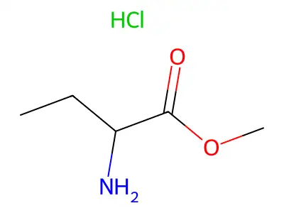 2-Aminobutyric acid methyl ester structure