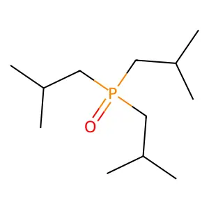 Tris(2-methylpropyl)(oxo)-lambda~5~-phosphane structure