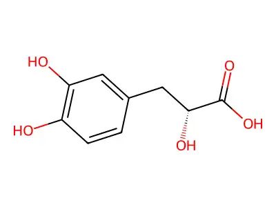 丹参素 structure