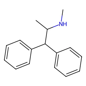 N,alpha-Dimethyl-beta-phenylbenzeneethanamine structure