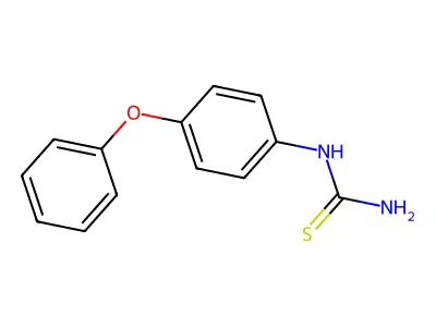 4-Phenoxyphenylthiourea structure