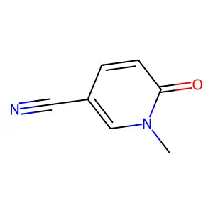 1,6-Dihydro-1-methyl-6-oxo-3-pyridinecarbonitrile structure