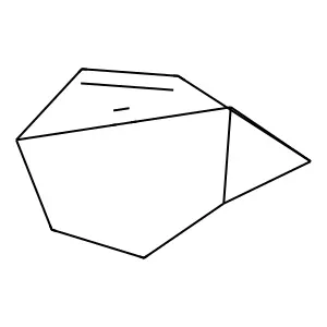 Tricyclo[3.3.2.02,8]deca-3,6-diene structure