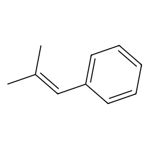Isobutenylbenzene structure