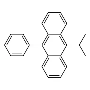9-Isopropyl-10-phenyl-anthracene structure