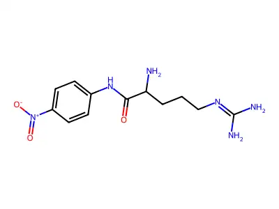 Arginine-4-nitroanilide structure