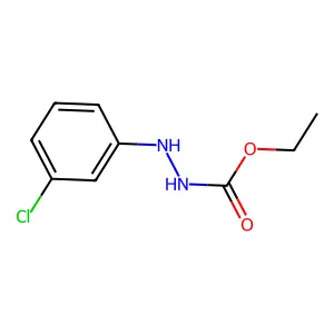 Ethyl 2-(3-chlorophenyl)hydrazine-1-carboxylate structure