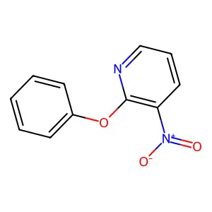 3-Nitro-2-phenoxypyridine structure