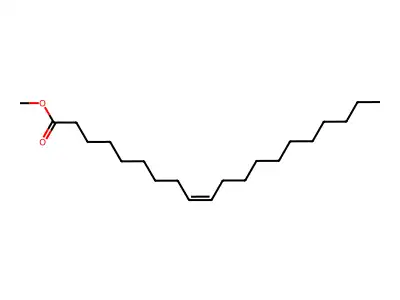 Methyl (2Z)-2-eicosenoate structure