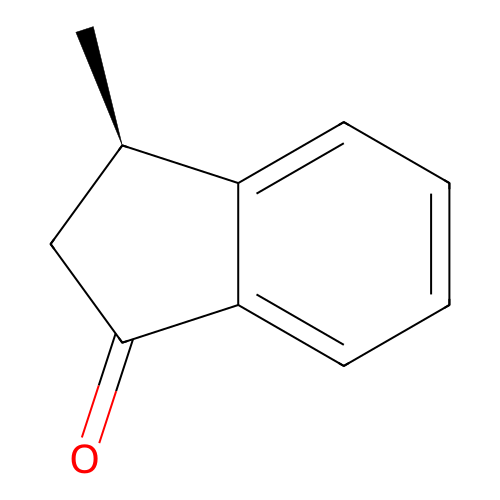3-Methylindanone, (R)- structure