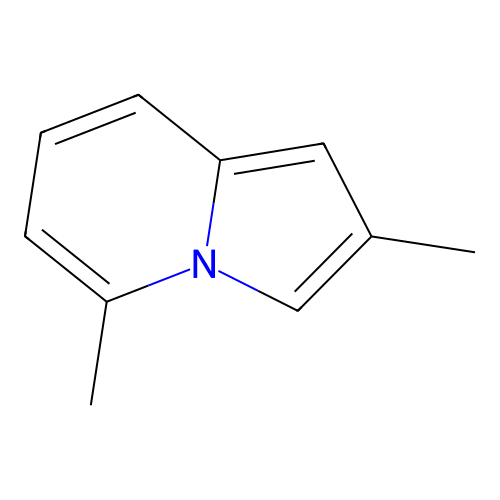 2,5-Dimethylindolizine structure