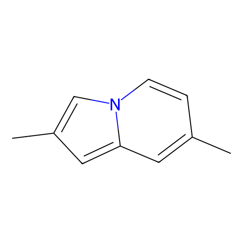 2,7-Dimethylindolizine structure