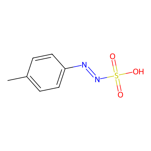 (4-Methylphenyl)iminosulfamic acid structure