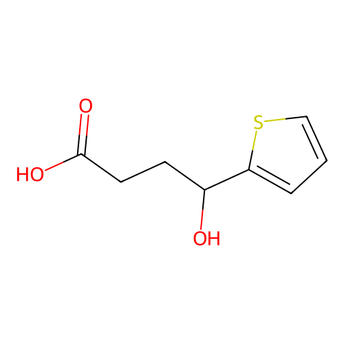 4-Hydroxy-4-(2-thienyl)butanoic Acid structure