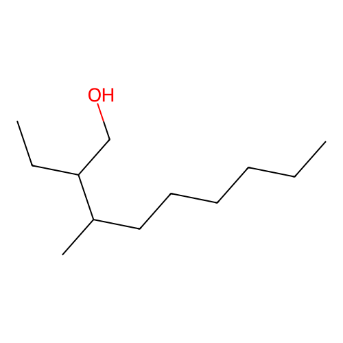 2-Ethyl-3-methylnonan-1-ol structure