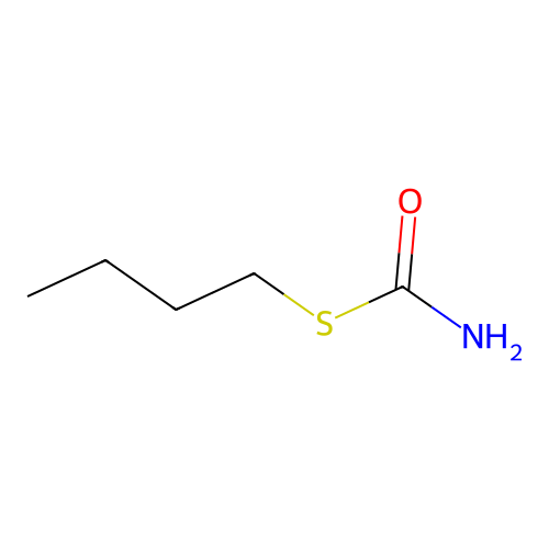 S-butyl carbamothioate structure