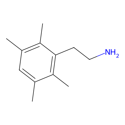2-(2,3,5,6-Tetramethylphenyl)ethanamine structure
