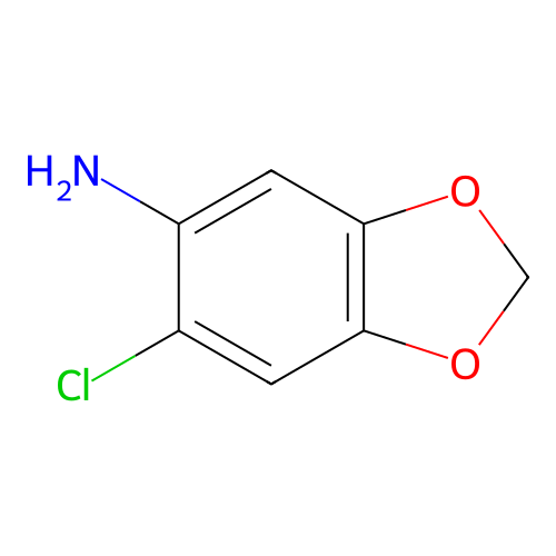 6-Chloro-1,3-benzodioxol-5-amine structure