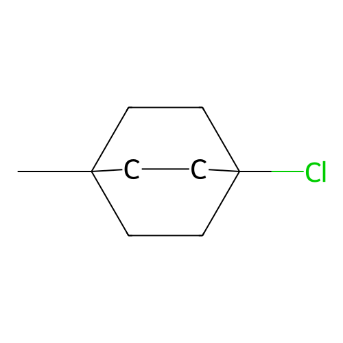 1-Chloro-4-methylbicyclo[2.2.2]octane structure