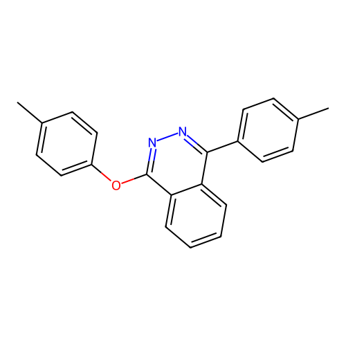 1-(4-Methylphenoxy)-4-(4-methylphenyl)phthalazine structure