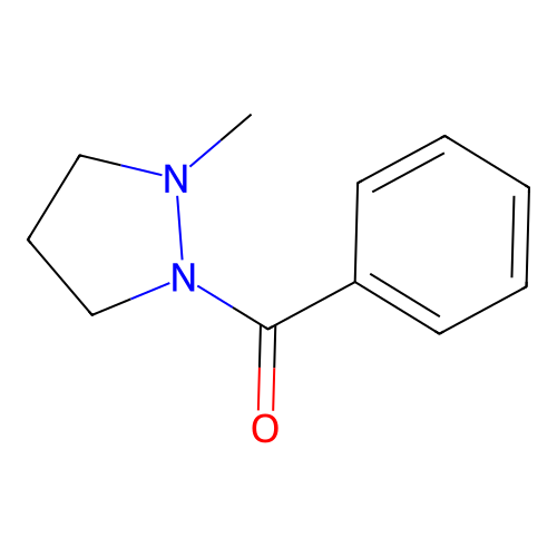 (2-Methylpyrazolidin-1-yl)-phenylmethanone structure