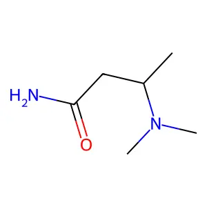 3-(二甲氨基)丁酰胺 structure