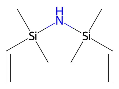 1,1,3,3-Tetramethyl-1,3-divinyldisilazane structure