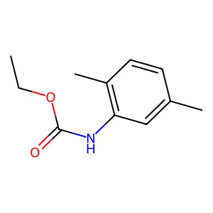 Ethyl 2,5-dimethylphenylcarbamate structure