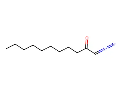 1-Diazo-2-oxoundecane structure