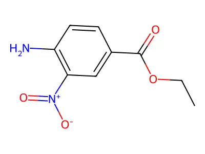 Benzoic acid, 4-amino-3-nitro-, ethyl ester structure