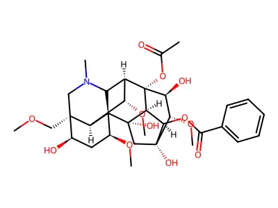 10-HYDROXY MESACONITINE structure