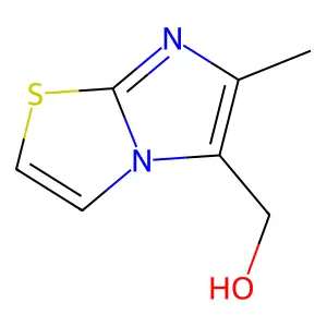{6-Methylimidazo[2,1-b][1,3]thiazol-5-yl}methanol structure