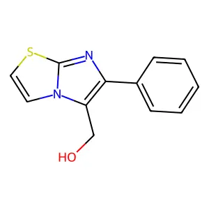 (6-Phenylimidazo[2,1-b][1,3]thiazol-5-yl)methanol structure