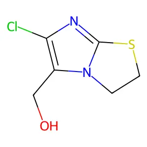 (6-Chloro-2,3-dihydroimidazo[2,1-b][1,3]thiazol-5-yl)methanol structure