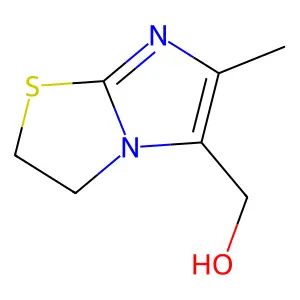 (6-Methyl-2,3-dihydroimidazo[2,1-b][1,3]thiazol-5-yl)methanol structure