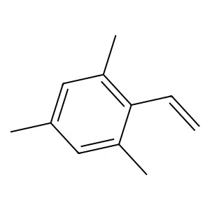 2,4,6-三甲基苯乙烯 structure