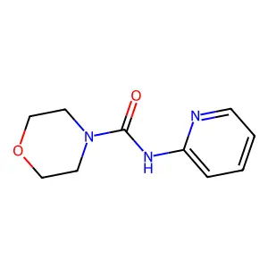 N-(pyridin-2-yl)morpholine-4-carboxamide structure