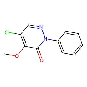 5-Chloro-4-methoxy-2-phenyl-3(2H)-pyridazinone structure