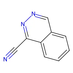 酞嗪甲腈 structure