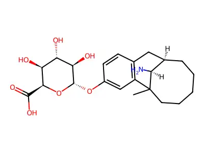 Dezocine glucuronide structure
