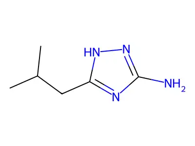 5-Isobutyl-4H-1,2,4-triazol-3-amine structure